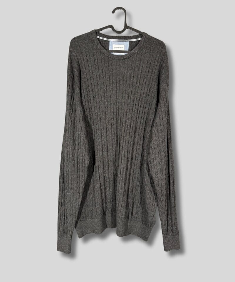 Lindbergh Charcoal Mel megztinis, dydis XXL