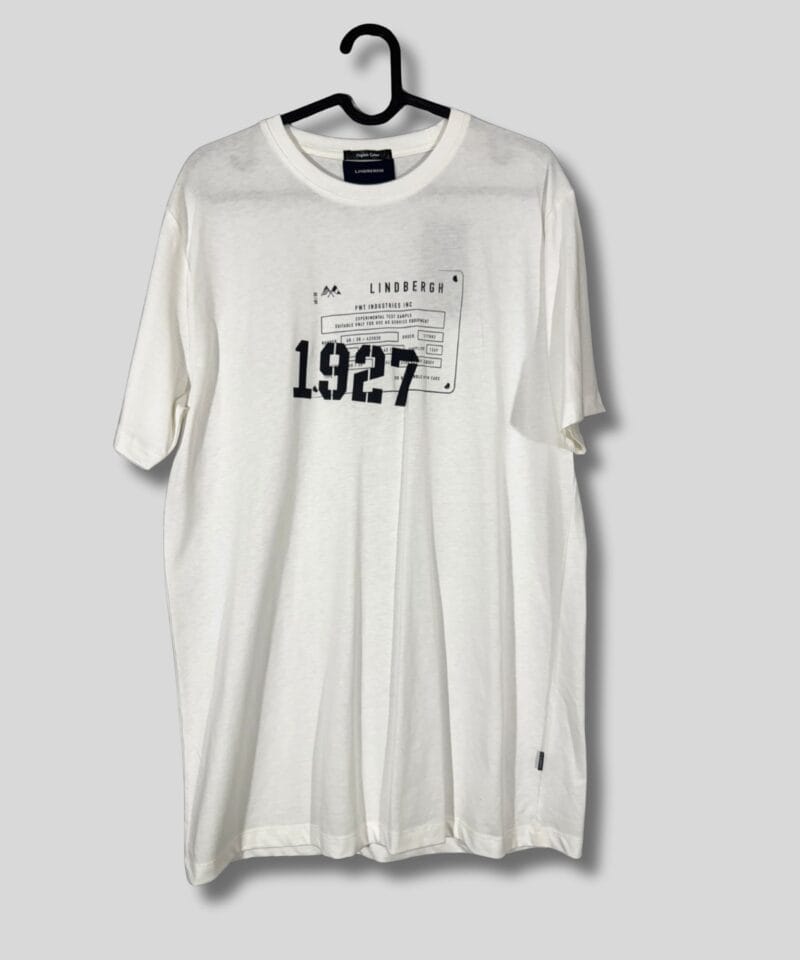 Lindbergh White marškinėliai, dydis M